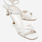 Melin - Off-White Cross-Strap Heel Shoe (Women)