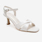 Melin - Off-White Cross-Strap Heel Shoe (Women)