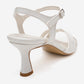 Melin - Off-White Cross-Strap Heel Shoe (Women)