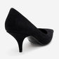 Marcus - Black Patterned Heeled Shoe (Women)