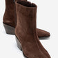 Lexia - Brown Genuine Leather Western Boot (Women)