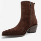 Lexia - Brown Genuine Leather Western Boot (Women)