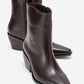 Lexia - Brown Genuine Leather Western Boot (Women)