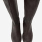 Carm - Brown Nubuck Platform Heel Mid-Calf Boot (Women)