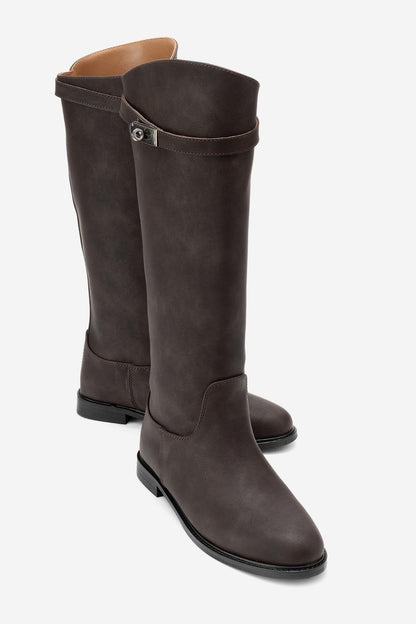 Yoko Nubuck Brown