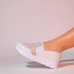 Purcan - Pearl Glitter Mesh Chunky Sole Casual Shoe (Women)