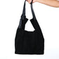 ORLITHA - Black Genuine Suede Leather Shoulder Bag (Women)