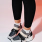 Berge - Black Velcro Platform Sneaker (Women)