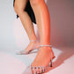 Liede - Gray Patent Pointed Toe Stiletto (Women)