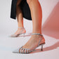 Liede - Gray Patent Pointed Toe Stiletto (Women)