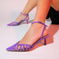 Liede - Purple Patent Pointed Toe Stiletto (Women)