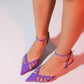Liede - Purple Patent Pointed Toe Stiletto (Women)