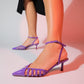 Liede - Purple Patent Pointed Toe Stiletto (Women)
