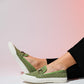 Marakesh - Green Denim Buckle Loafer (Women)