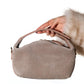ISLAND - Taupe Genuine Leather Shoulder Bag (Women)