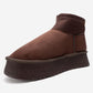 OVAR - Brown Scuba Platform Boot (Women)