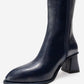 PARADİS - Navy Block Heel Boot (Women)