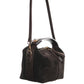 Island - Brown Genuine Suede Shoulder Bag (Women)