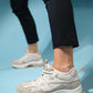 Buren - Beige Platform Sneaker (Women)