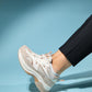Buren - Beige Platform Sneaker (Women)