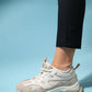 Buren - Beige Platform Sneaker (Women)