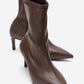 ROSSANO - Brown Stiletto Heel Boot (Women)