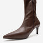 ROSSANO - Brown Stiletto Heel Boot (Women)