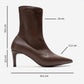 ROSSANO - Brown Stiletto Heel Boot (Women)