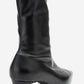 ALORA - Black Kitten Heel Boot (Women)