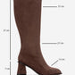 PARADIS - Brown Block Heel Boot (Women)