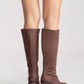 PARADIS - Brown Block Heel Boot (Women)