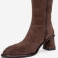 PARADIS - Brown Block Heel Boot (Women)