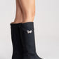 YOKO - Black Belted Riding Boot (Women)