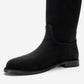YOKO - Black Belted Riding Boot (Women)
