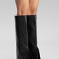 AJA - Black Block Heel Boot (Women)
