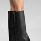 AJA - Black Block Heel Boot (Women)