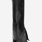 AJA - Black Block Heel Boot (Women)