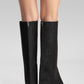 AJA - Black Block Heel Boot (Women)