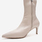 ROSSANO - Beige Stretch Stiletto Heel Boot (Women)