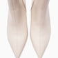 Noya - Beige Pointed Toe Slim Heel Boot (Women)