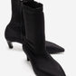 ALORA - Black Scuba Ankle Boot (Women)