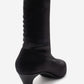 ALORA - Black Scuba Ankle Boot (Women)