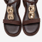 MATT - Cognac Platform Sandal (Women)