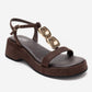 MATT - Cognac Platform Sandal (Women)