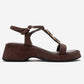 MATT - Cognac Platform Sandal (Women)