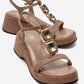 MATT - Beige Platform Sandal (Women)