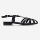 ROSSE - Black Block Heel Sandal (Women)