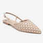 CHANDA - Beige Pointed Toe Sandal (Women)