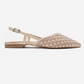 CHANDA - Beige Pointed Toe Sandal (Women)