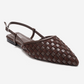 CHANDA - Brown Pointed Toe Sandal (Women)